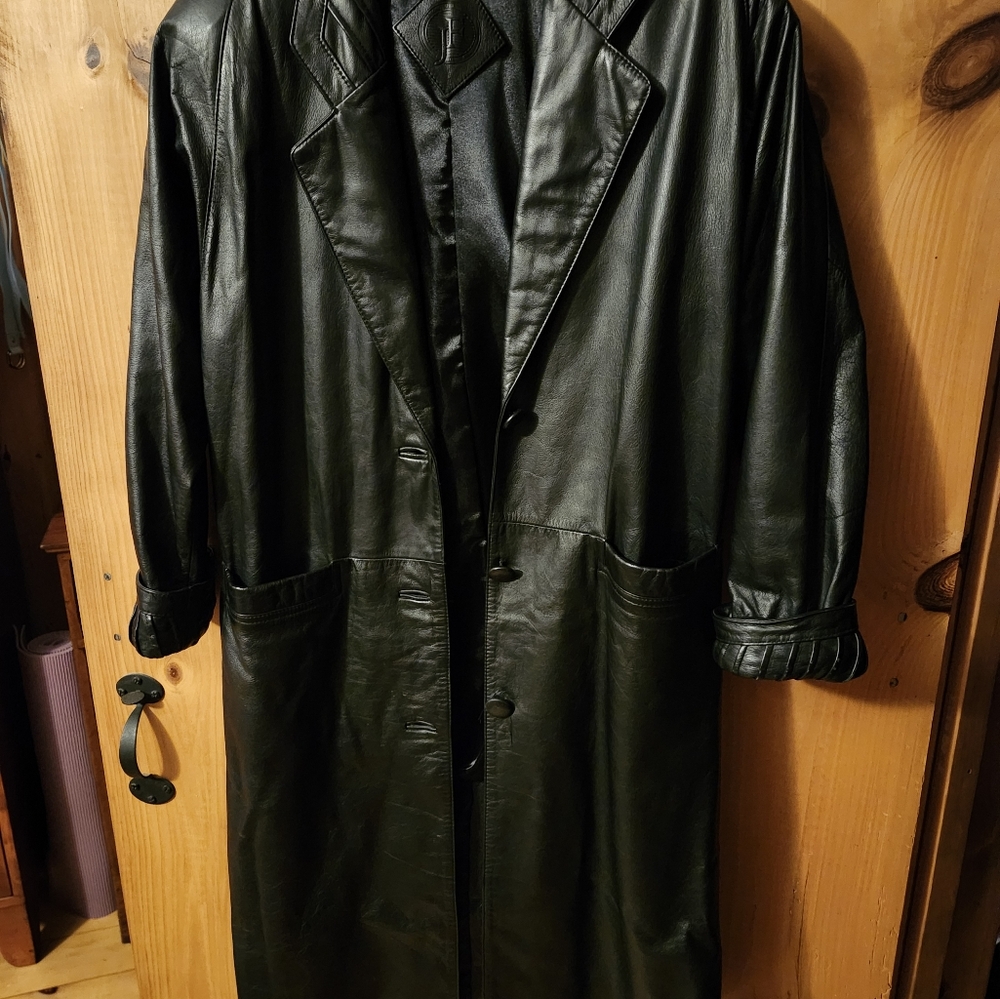Jacqueline Ferrar Leather Coat